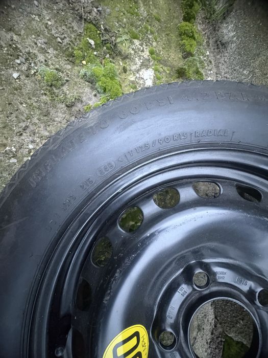 BMW E46 NOWA dojazdowka 125/90/15 3,5Bx15 5x120