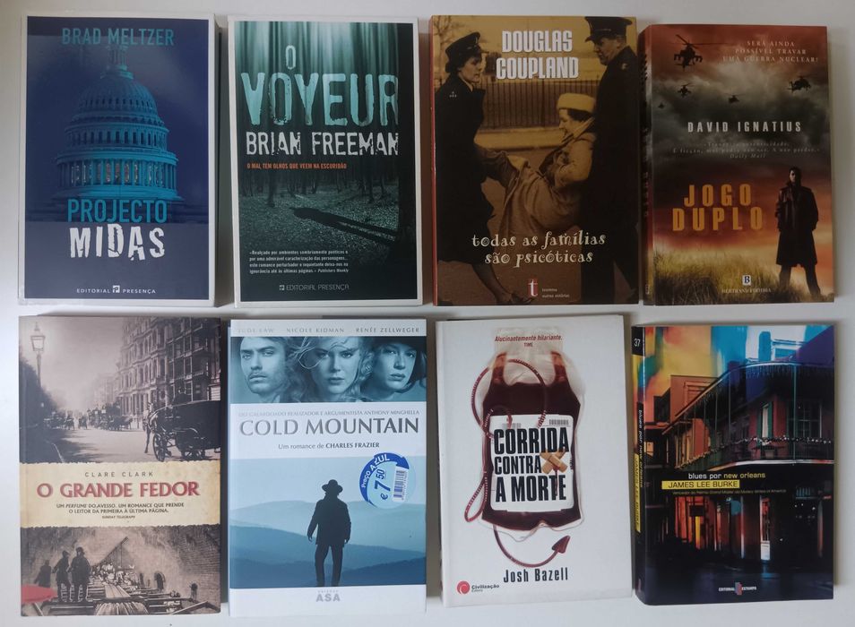Livros Polícias, Suspense e Thrillers psicológicos