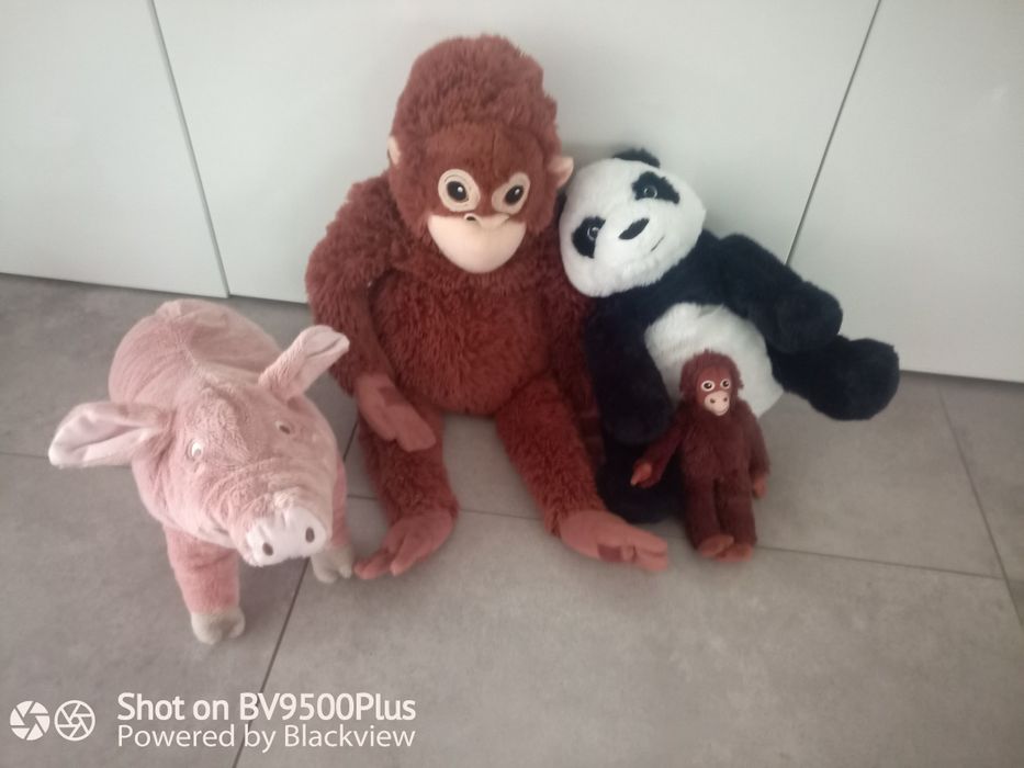 Pluszaki Ikea. Stan idealny.