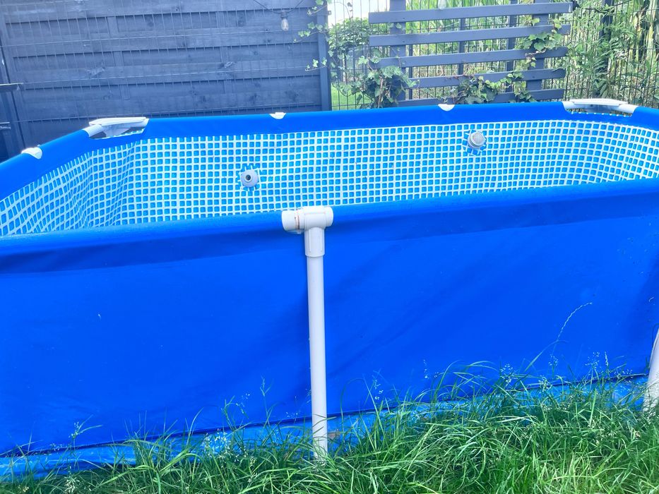 Basen stelażowy intex 160x260+pompa