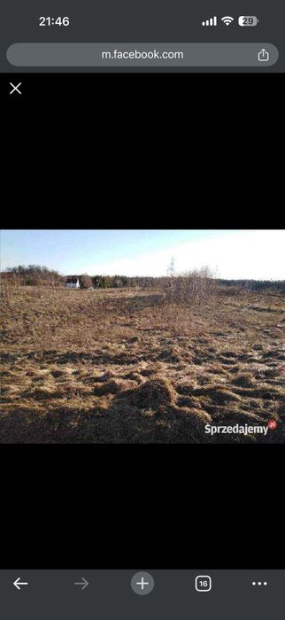 Działka budowlana Żabi Róg 6168 m2