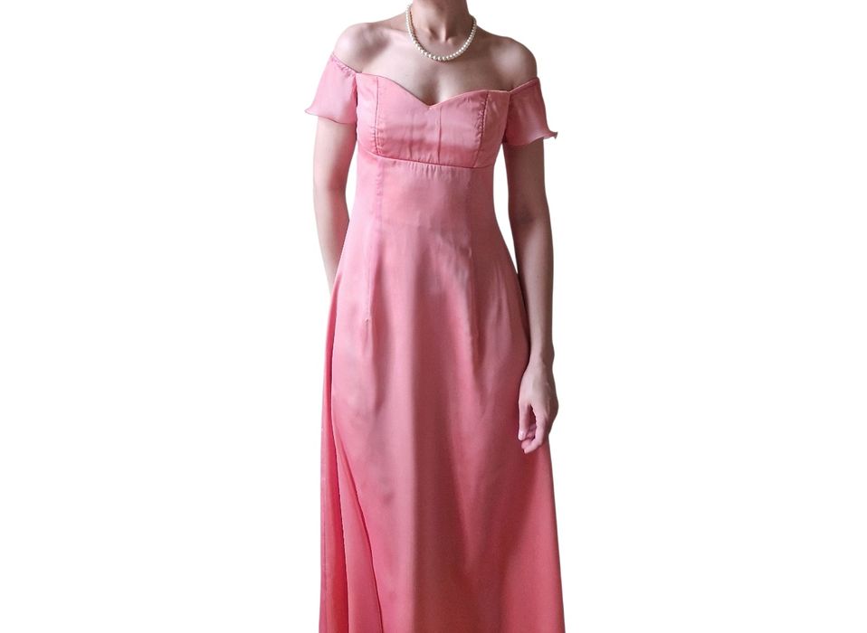 Retro napoleońska suknia balowa empire