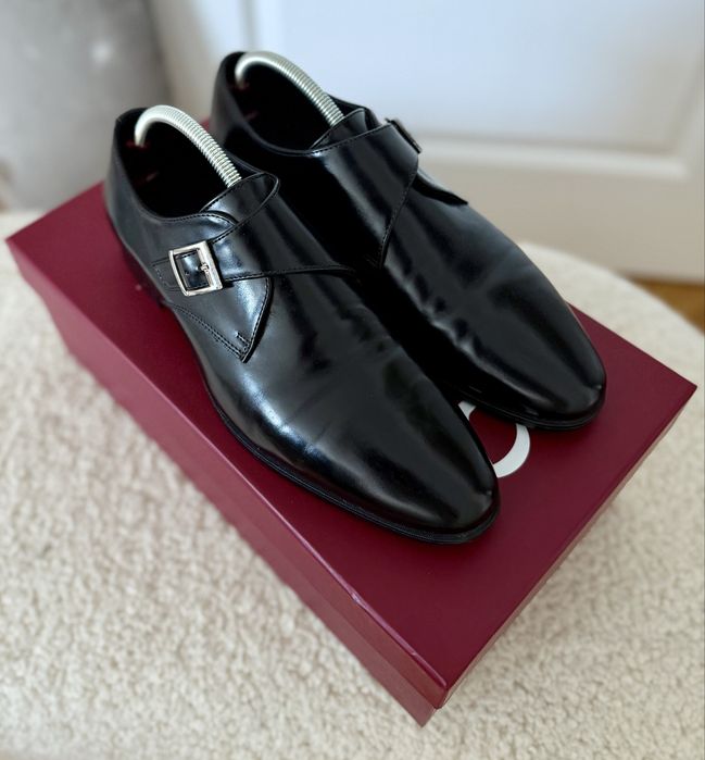 Buty czarne do garnituru Zara rozmiar 41