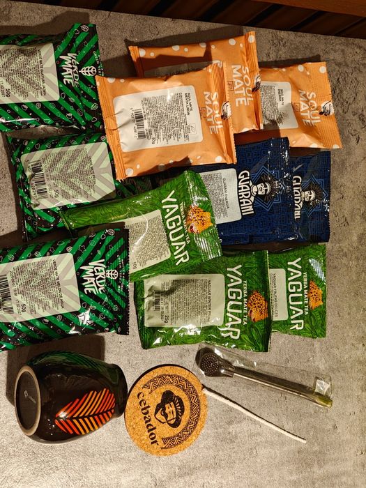 Zestaw herbat Yerba mate z kubkiem