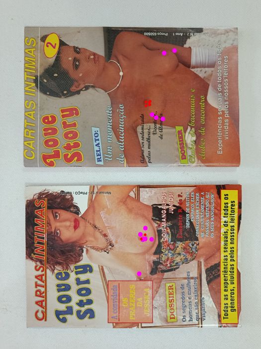 12 revistas LOVE STORY (sexo) eróticas