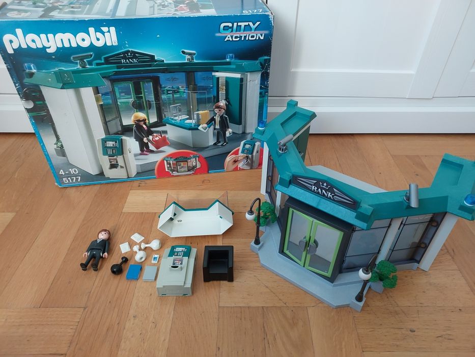 Zestaw 5177 Bank Playmobil - unikatowy zestaw