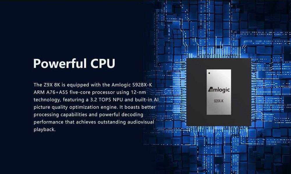 Медіаплеєр Zidoo Z9X 8K