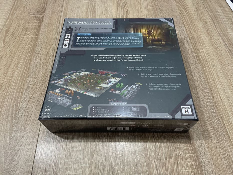 Wirtualna rewolucja gra planszowa