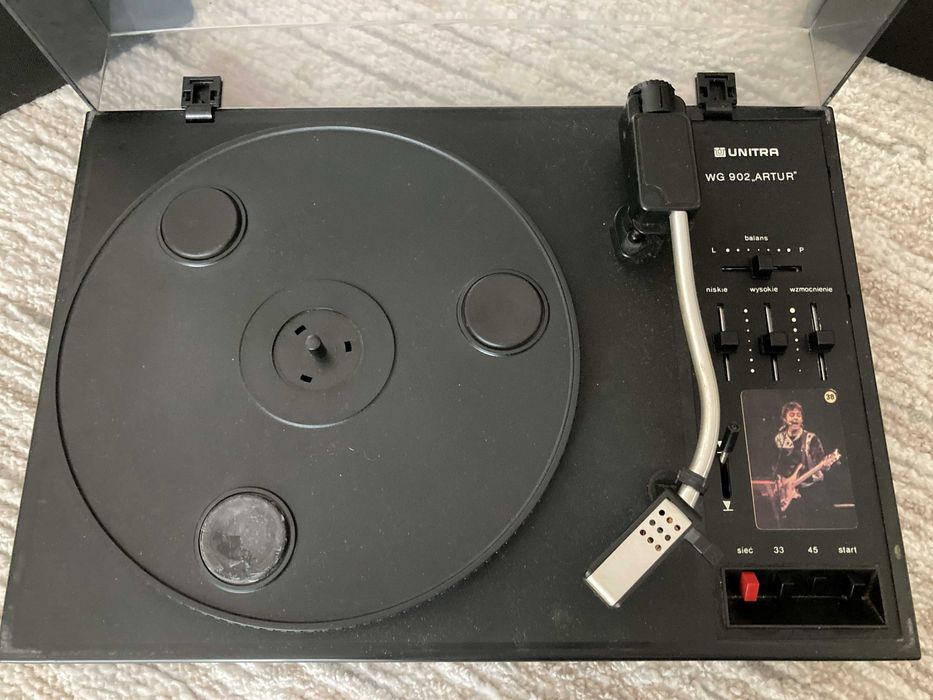Gramofon Artur WG 902 Unitra + single