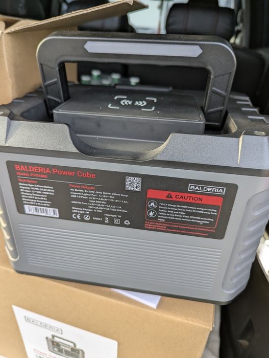 Портативна електростанція BALDERIA Power Set PS1000-120 1000 Вт