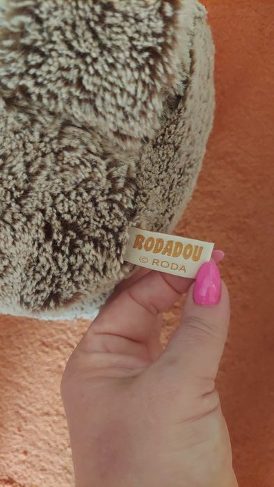 Мякі іграшки бобер та баранчик