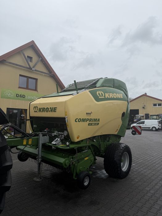 Prasa belujaca Krone Comprima v180 xc nie 155 nie lely john deere