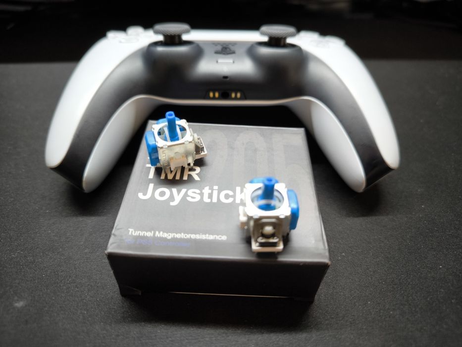 Dualsense com joysticks TMR Hallpi