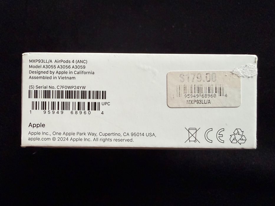 AirPods 4 com Active Noise Cancellation (ANC) - NOVOS E SELADOS