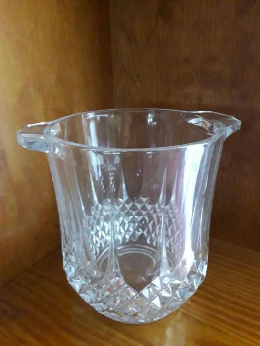 Jarra de cristal para gelo
