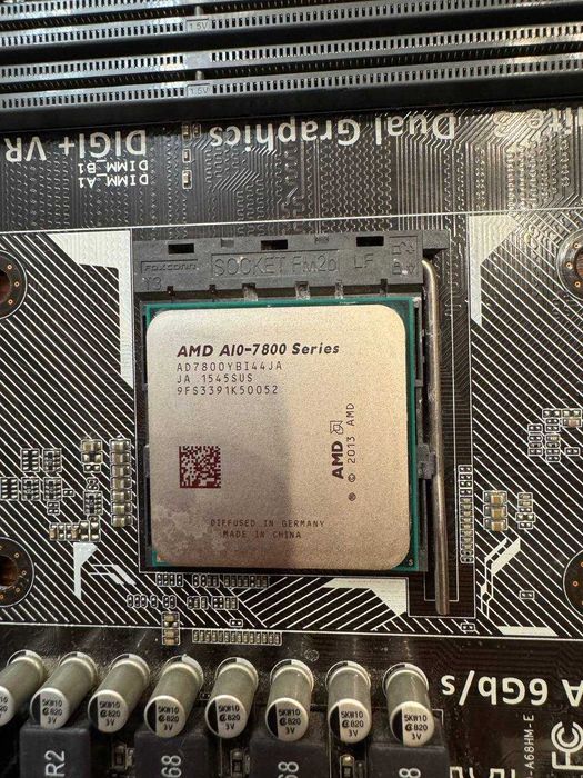 Збірка AMD A10-7800,  Asus A68HM-K, 2x Crucial 4gb ddr3, Gtx 750ti 2gb