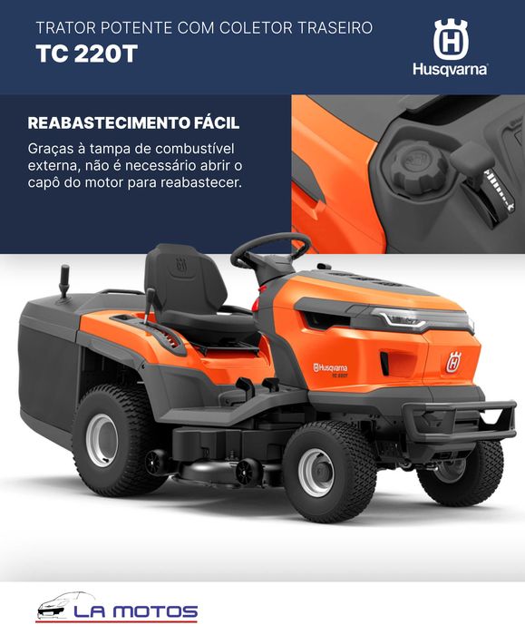 Trator de jardim Husqvarna TC 220T