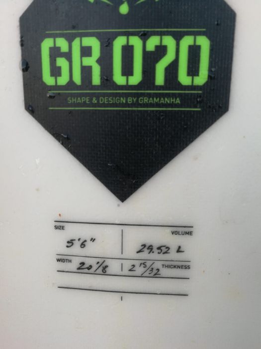 Prancha Gramanha 5:6 Epoxy