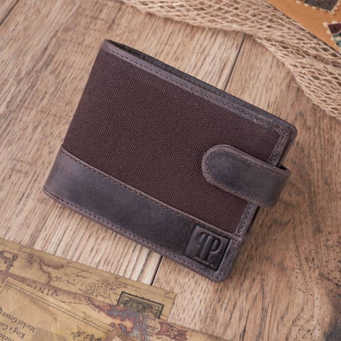portfel męski skórzany z ochroną rfid paolo peruzzi t-03-br