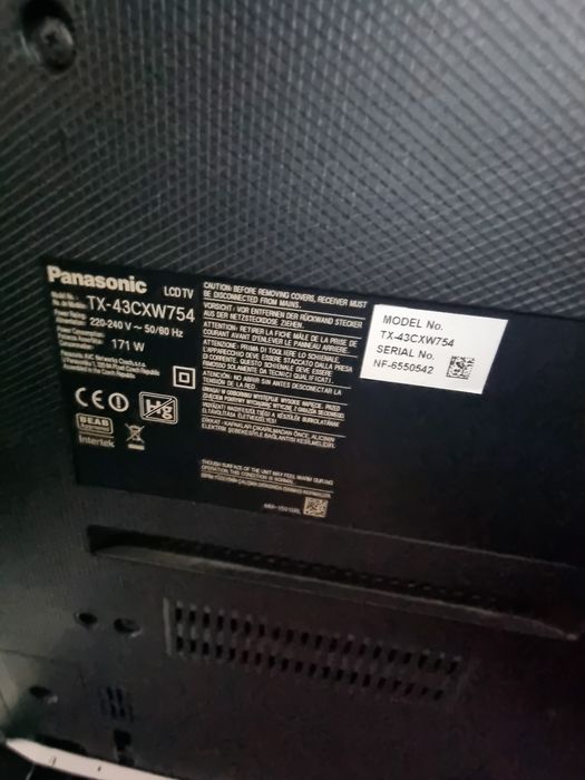 Panasonic 43 Smart TV 4K