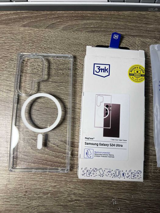 Etui 3mk Samsung Galaxy S24 Ultra z MagSafe nowe markowe etui przezroczyste! super jakość