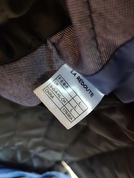 Parka Azul Homem L - Soft Grey