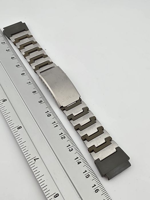 Oryginalna Bransoleta Vintage Casio S-631DG (Stal + Polimer)