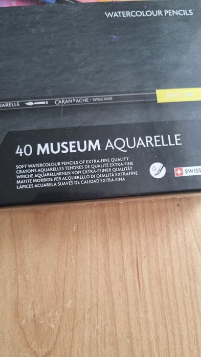 Kredki CARAN D ACHE Museum Akuarelle 40 kolorów