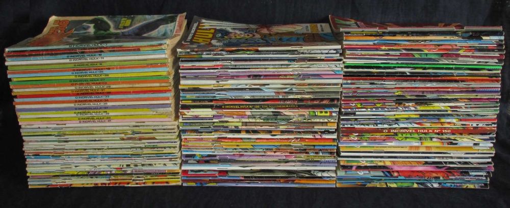 Livros BD O Incrível Hulk Abril Marvel