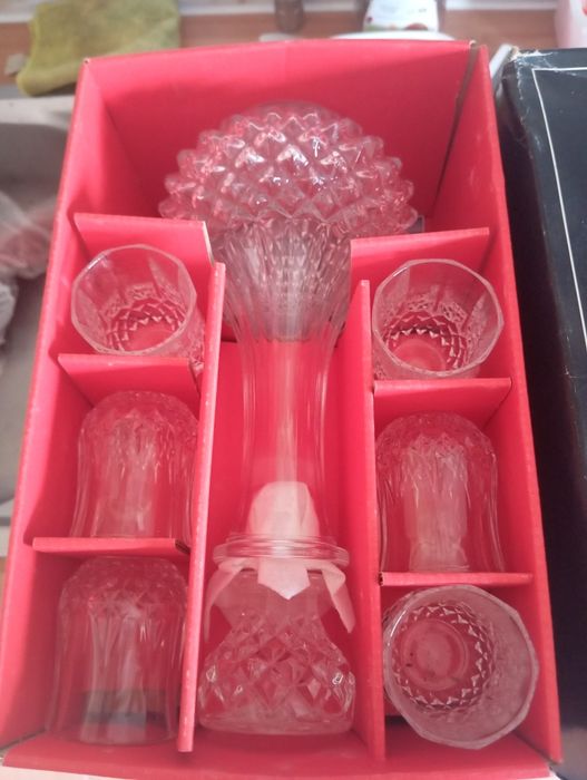 Conjunto de cristal