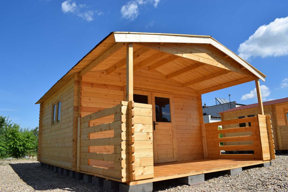 dostępny od ZARAZ domek letniskowy na ROD z TARASEM 6x4*24 m2*BALIK 34