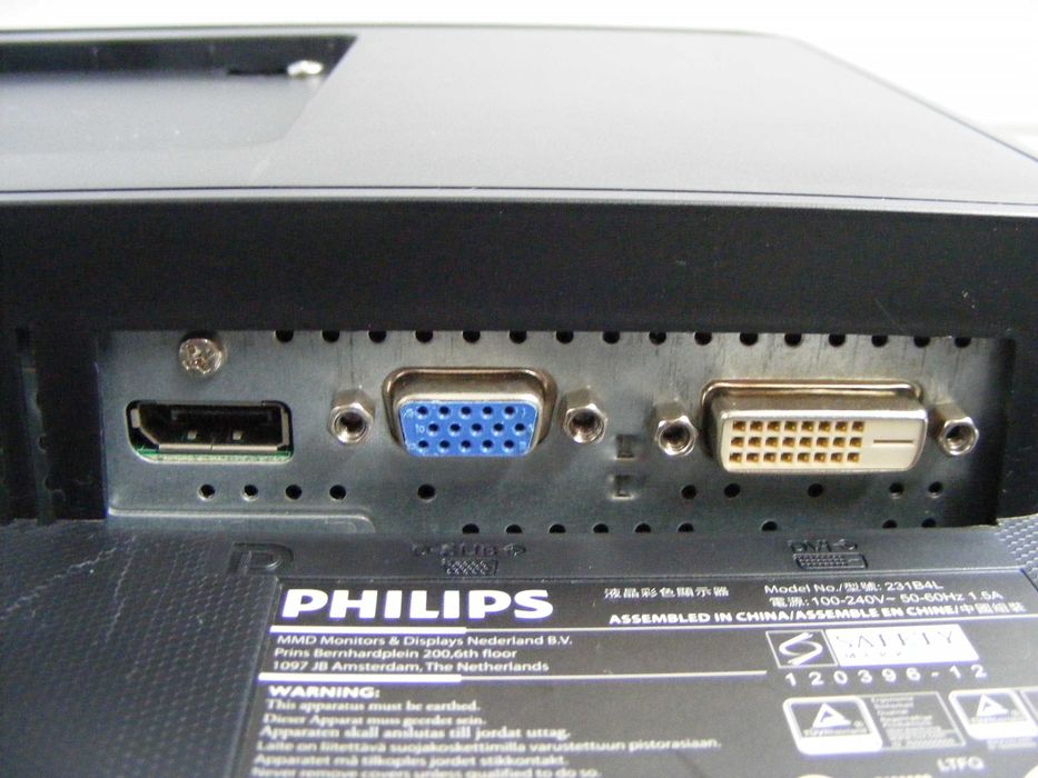Monitor Philips 231B4LPYCB 23" FHD
