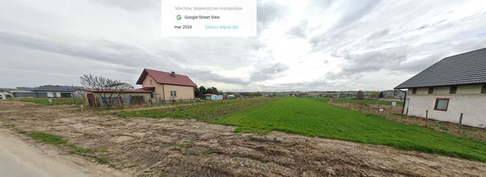 Działka budowlana Miechów - 10 arów