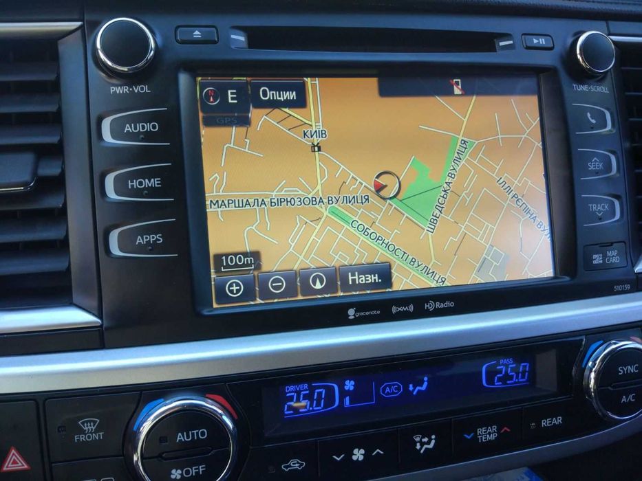 Toyota highlander Tacoma Sequoia Rav4 Русификация Климат в С. Ч/радио.