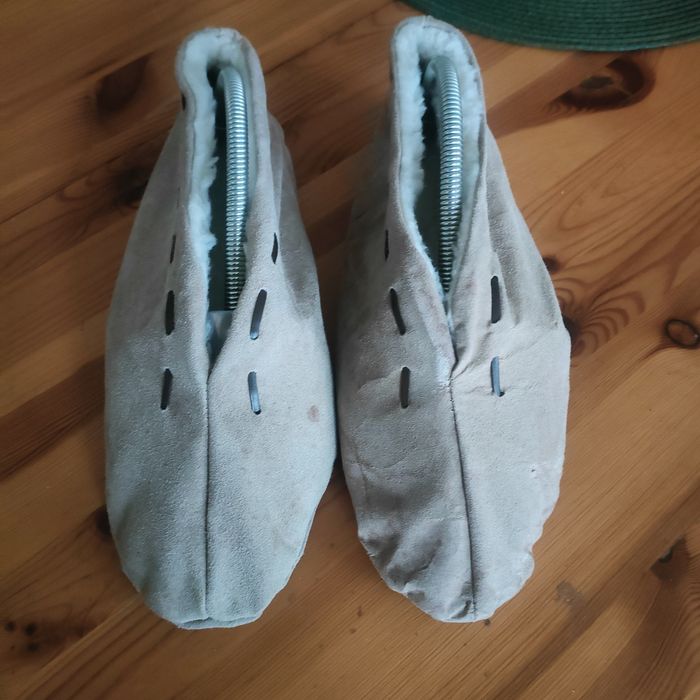 Kapcie skóra naturalna, męskie, rozmiar 42