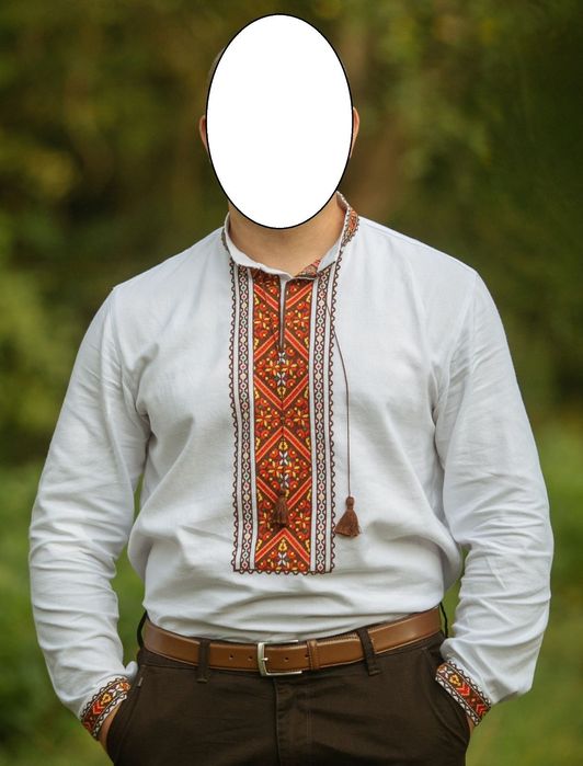 Комплект парних вишиванок,ручна вишивка .