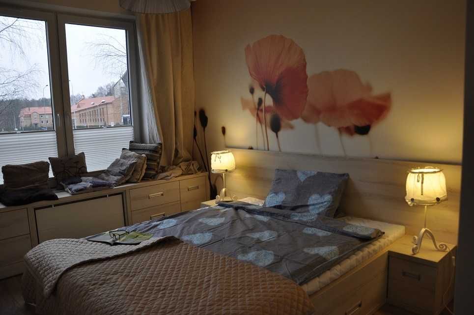 Łódź Janów, eleganckie 2-pokojowe mieszkanie 55 m² z miejscem parkingowym i siłownią dla mieszkańców