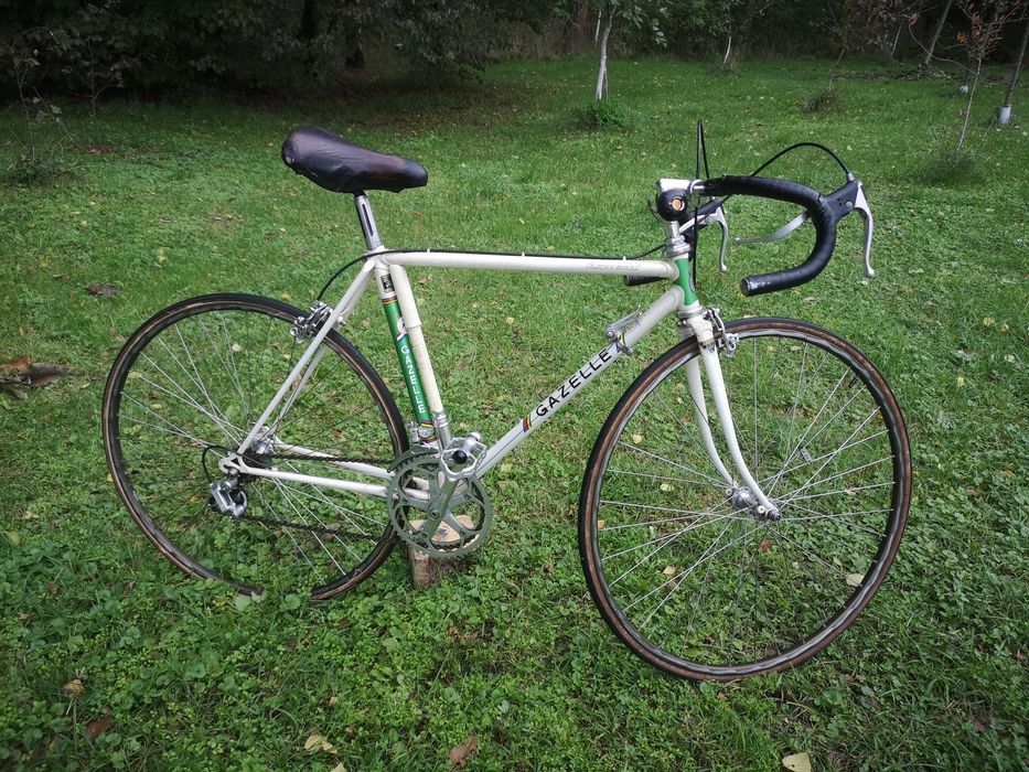 Piękna malutka szosa kolarzówka wka GAZELLE rozm. 47 shimano golden ar