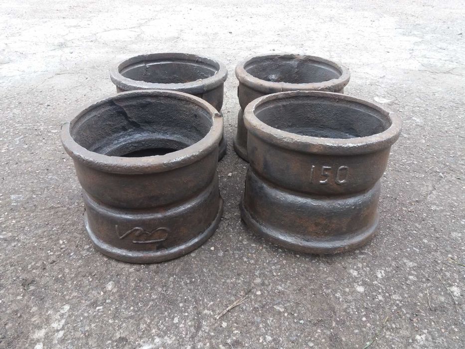 Соединительная муфта (стык) для труб 150 мм СССР (ЧУГУН)