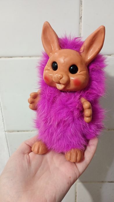 Кролик Ретро игрушка 1960s Raul Happy Gang Large Rabbit Troll
