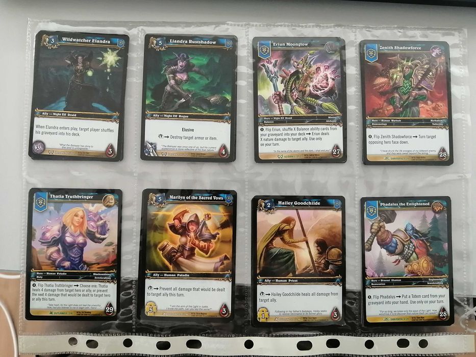 Cartas World Of Warcraft TCG