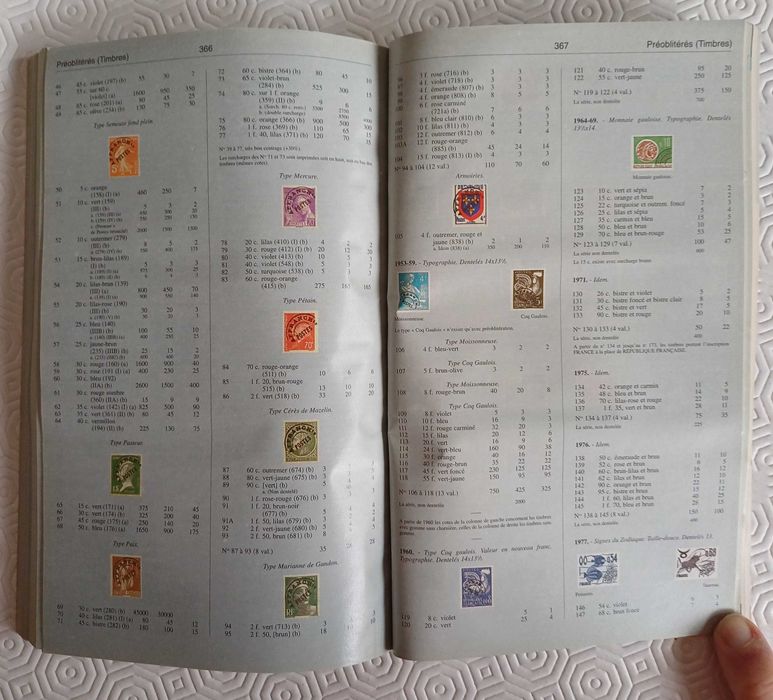 Filatelia - Catálogo Yvert et Tellier, 1997 – Tome 1