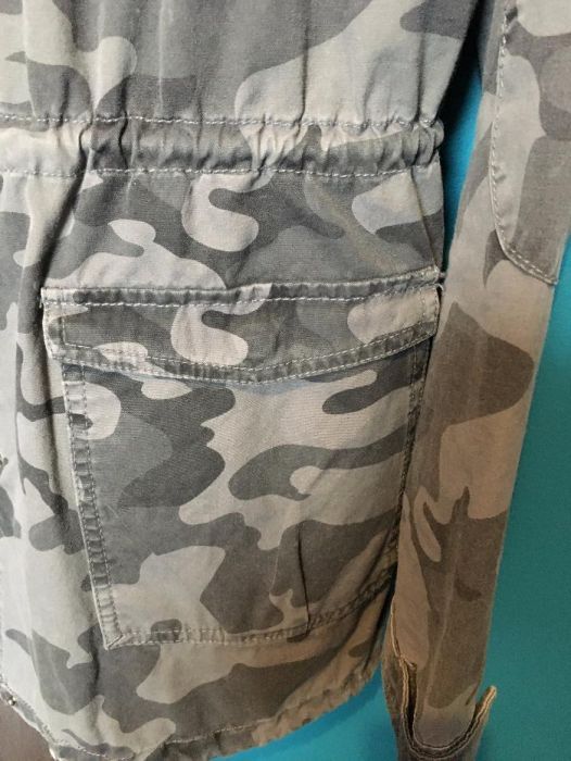 Zielona Wojskowa kurtka wiosenna parka płaszcz Frieda&Freddies M 38