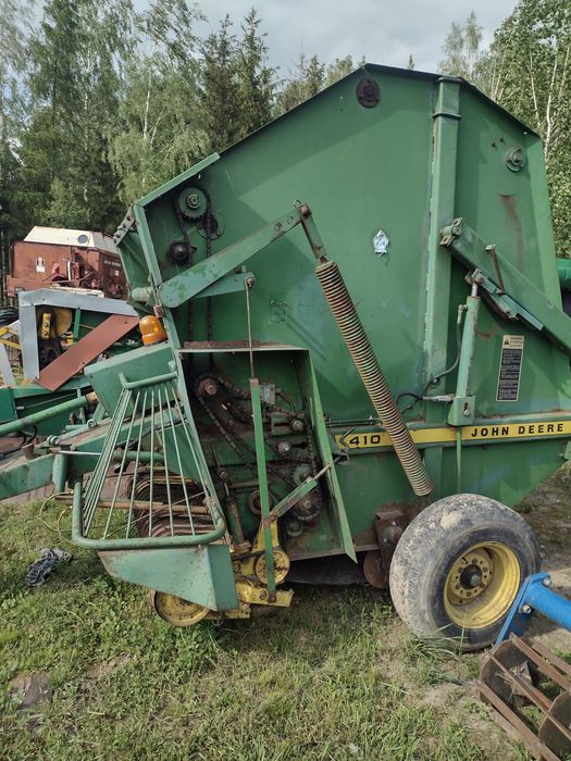 Prasa pasowa ,belarka John Deere 410