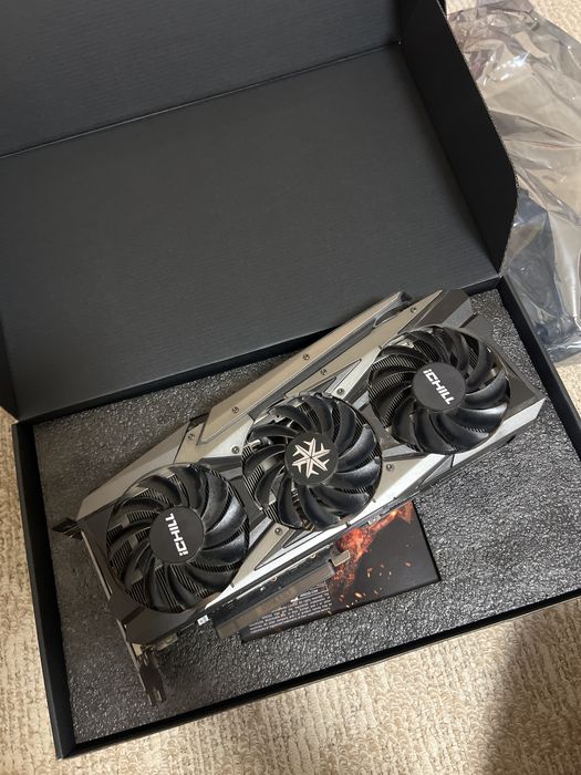 Видеокарта rtx 3080 inno3d ichill x3