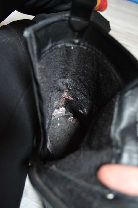 Trapery czarne 41 buty zimowe glany