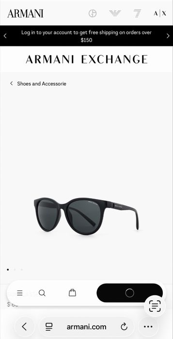 Оригинал Armani Exchange (Women's cat eye )