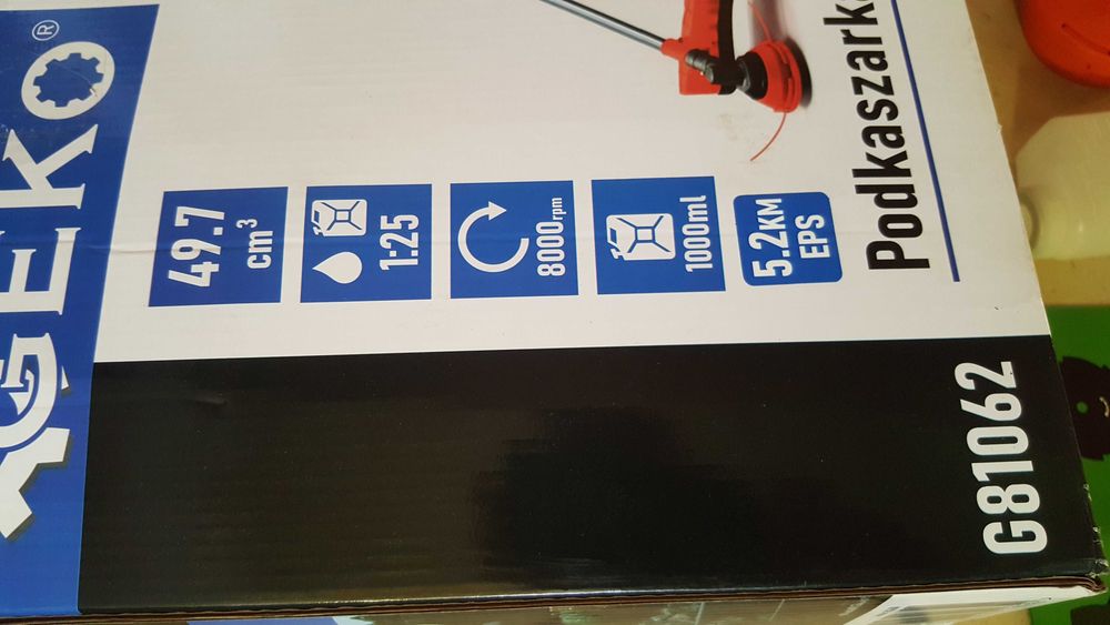 Silnik do kosy spalinowej nowy plus osprzęt