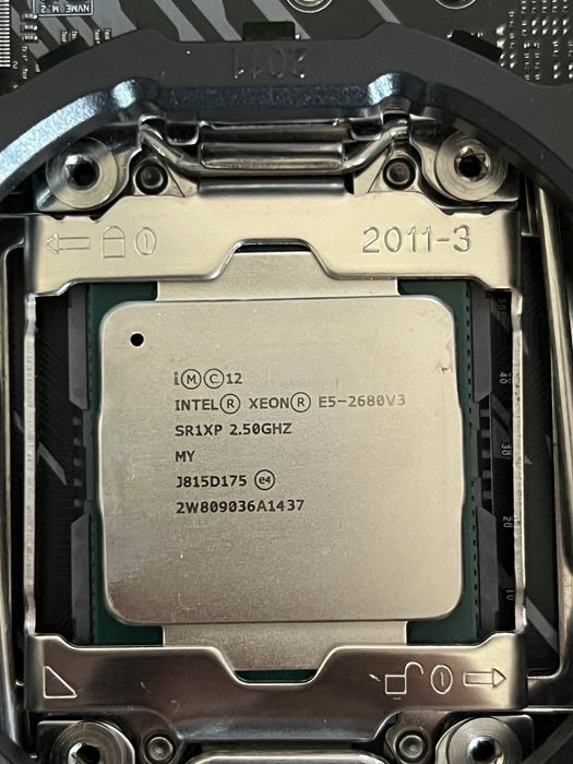 Zestaw X99 + Xeon E5-2680 v3 + 4x 16GB RAM DDR4