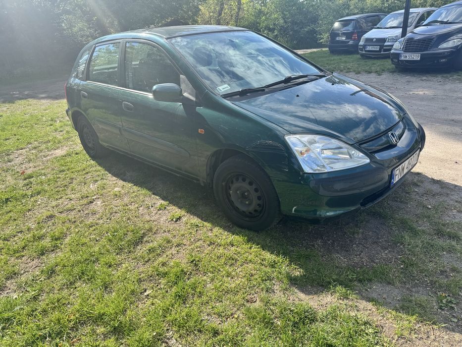 Honda Civic VII (2002) – 1.4 Benzyna + LPG | Sprawna Klima!